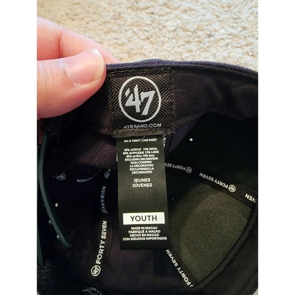 '47 MLB New York Yankees Baseball Hat Blue - Picture 5 of 6